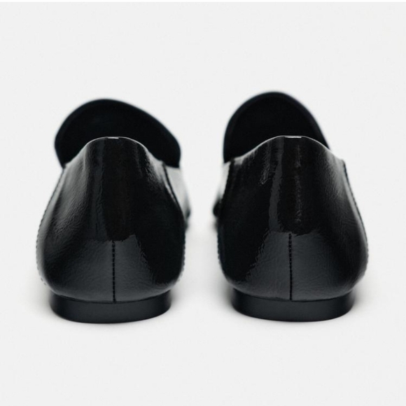 PATENT EFFECT FLATS SIZE 6 - Picture 5 of 9